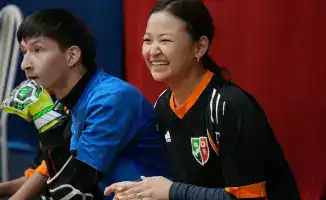 Инклюзивный футбольный матч в Караганде: шаг к развитию адаптивного спорта для детей с особыми потребностями