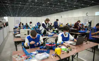 Команда Восточно-Казахстанской области на чемпионате WorldSkills Kazakhstan-2025