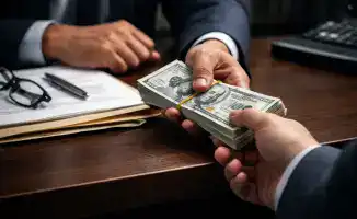 Два мошенника задержаны за попытку вымогательства 10 тысяч долларов у недропользователей