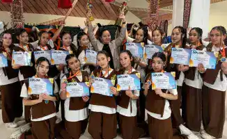 Гран-при танцевальных ансамблей Актогайского района на республиканском конкурсе в Туркестане