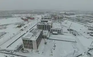 В Косшы завершается строительство поликлиники на 1000 посещений в сутки с открытием в январе 2026 года
