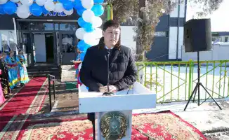 В Меркенском районе открыли новое здание государственного архива