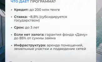 Правительство представило программу поддержки малого бизнеса «Іскер аймақ» на заседании