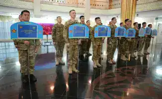 В Астане прошел конкурс подтягивания Tartyl Fest среди магистрантов Национального университета обороны