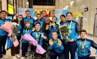 Казахстанские спортсмены вернулись с V Азиатских пара игр с 68 медалями