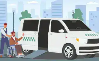 Услуги инватакси через агрегаторы: более 444 тыс. поездок для лиц с инвалидностью в Казахстане с начала 2025 года