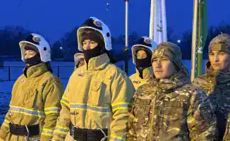 Пожарные пункты: спасение из деревни Аксуат!