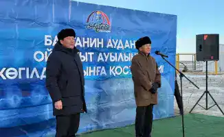 Газовый поток жизни заполнил село Оймауыт