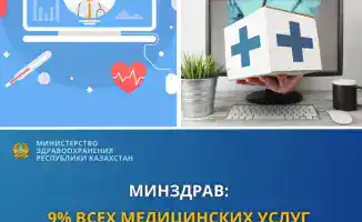 Телемедицина в Казахстане 9% дистанционных медицинских услуг за 11 месяцев