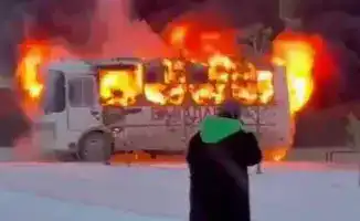 Автобус в Косшы: уроки безопасности на огненном примере