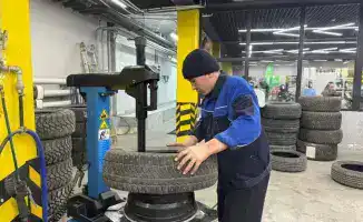 Конкурс шиномонтажников прошел в Астане