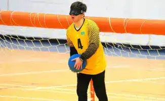 Золотая нить успеха: сборная Казахстана по голболу блистает на Юношеских V Азиатских Пара играх