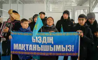 Возвращение Батырхана Толеугали в Усть-Каменогорск после победы на чемпионате мира по таеквондо