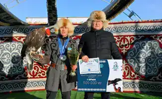 В Жидебае завершился республиканский турнир по соколиной охоте: 70 беркутов, 14 сапсанов и 15 ястребов из 9 областей и 3 городов соревновались за медали