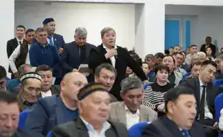 Аким Акмолинской области Марат Ахметжанов провёл встречу с жителями Ерейментауского района
