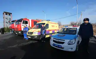 Шымкент: новый щит безопасности сливает силы экстренных служб