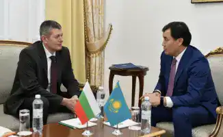 Новый Посол Болгарии представил копии верительных грамот и обсудил сотрудничество с Казахстаном