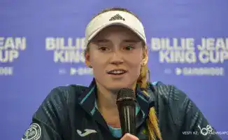 Елена Рыбакина продемонстрировала паспорт в Шэньчжэне перед Континентальным кубком
