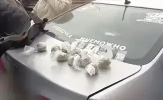 В Астане задержан водитель Kia с надписью 'Я девочка, мне можно' за хранение и распространение наркотиков