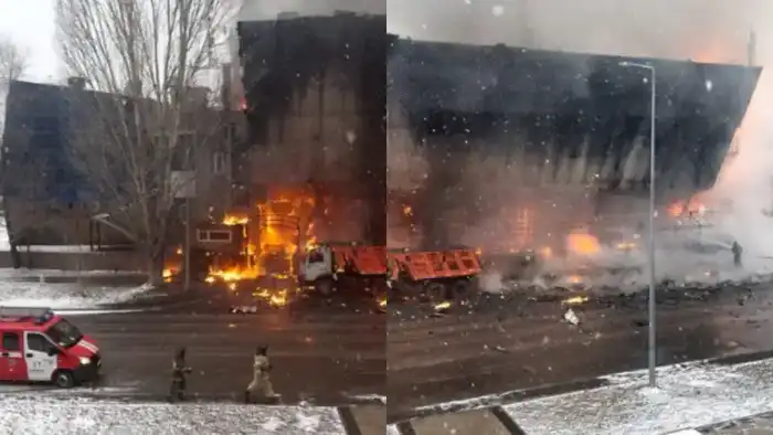 Пожар в заброшенном кинотеатре Cinema City в Астане: возможные последствия для безопасности и городской инфраструктуры {city2}