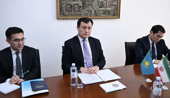 В МИД Казахстана состоялись встречи с заместителем главы внешнеполитического ведомства Ирана {city2}