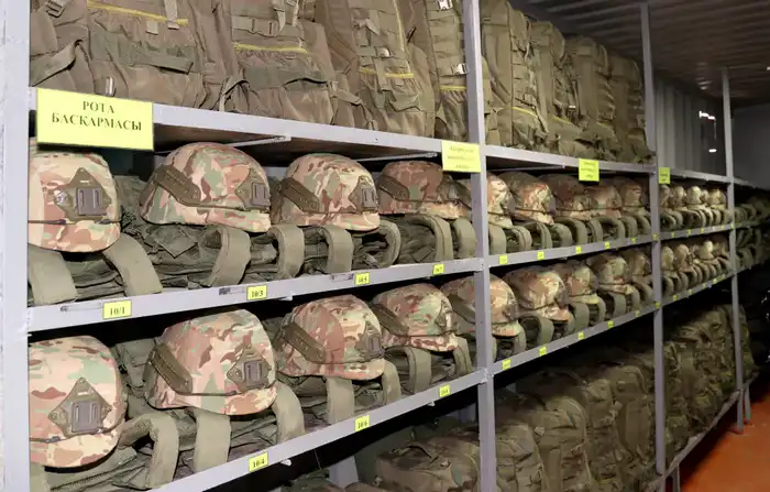 Министр обороны проинспектировал военные объекты в Кызылординской области (6)