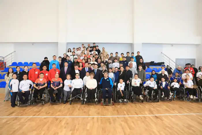 В Актобе открыт инклюзивный спортивный комплекс "Қуат" для людей с инвалидностью {city2}