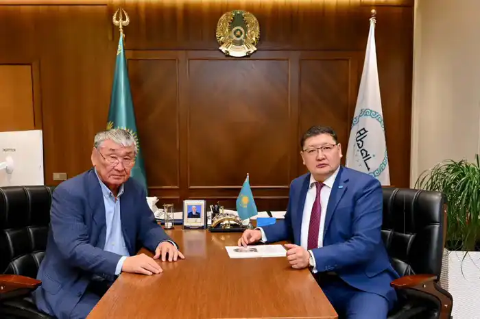 Аким области встретился с Иранбеком Оразбаевым (2)