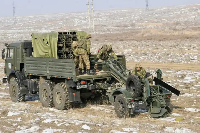 Роботы и дроны: новые герои Конаевского гарнизона! {city2}