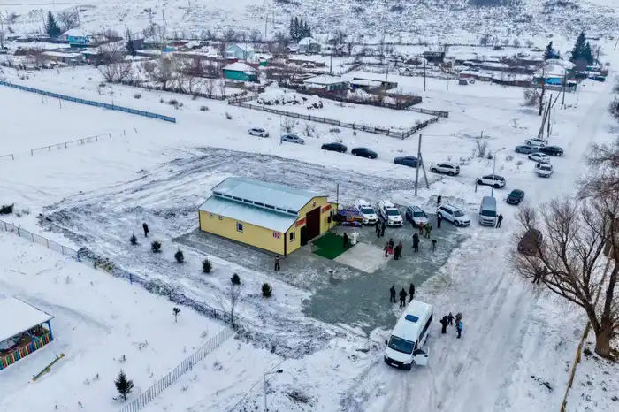 Открытие добровольного пожарного поста в селе Алтынбел: шаг к повышению безопасности населения {city2}