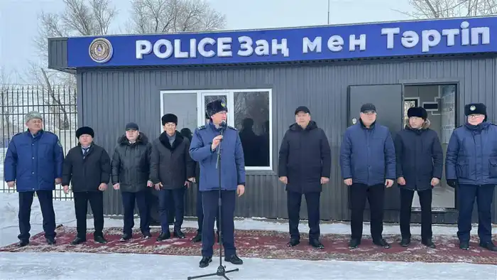 Новый пункт приема граждан и участковый пункт полиции в Жангалинском районе ЗКО {city2}