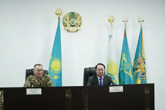 Министр обороны ознакомился с работой воинских формирований Кызылординской области (6)