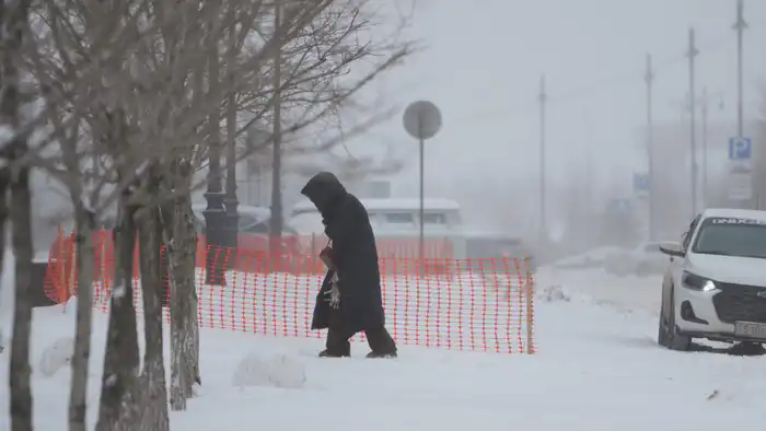Казахстан готовится к 40-градусному морозу: синоптики предупреждают о резком похолодании {city2}