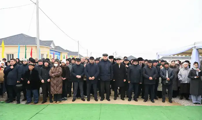 80 семей получили новое жилье в поселке Жанакорган (4)