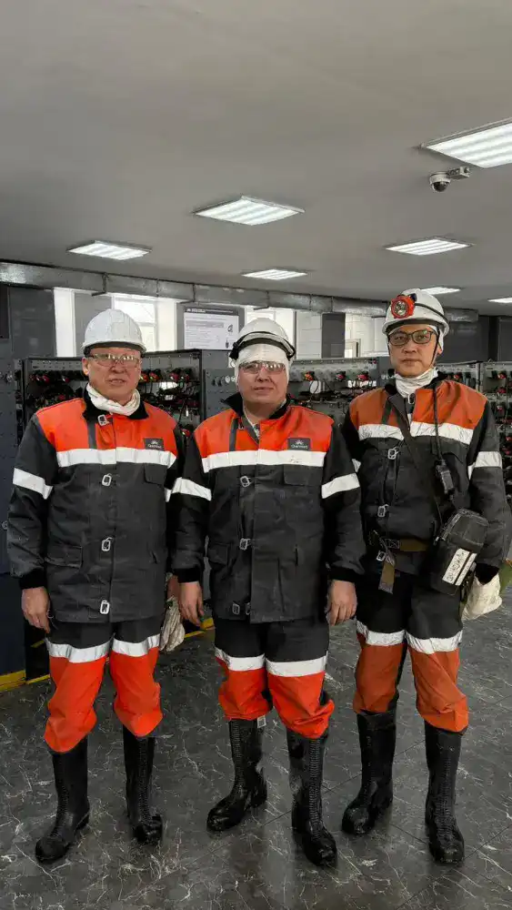 Посещение угледобывающих предприятий в Карагандинской области (2)