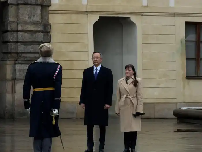 Посол Казахстана вручил верительные грамоты Президенту Чехии (4)