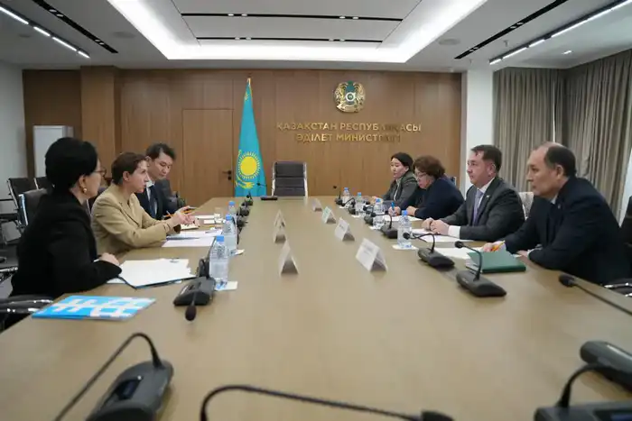 Встреча Министра юстиции Казахстана с Главой офиса «ООН-женщины»: обсуждение реализации международных рекомендаций {city2}