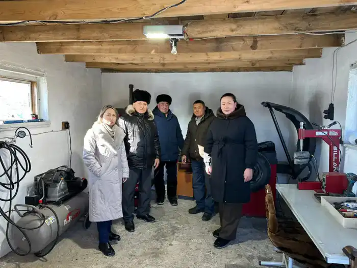 Новый шиномонтаж в Жанаталaпе ВКО: поддержка логистики и сельского хозяйства (3)
