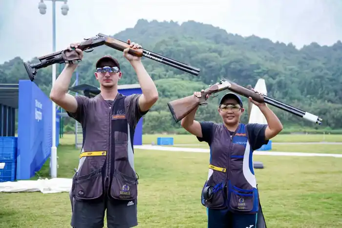 Казахстанская сборная по стендовой стрельбе завоевала бронзу на чемпионате Азии в Дохе {city2}