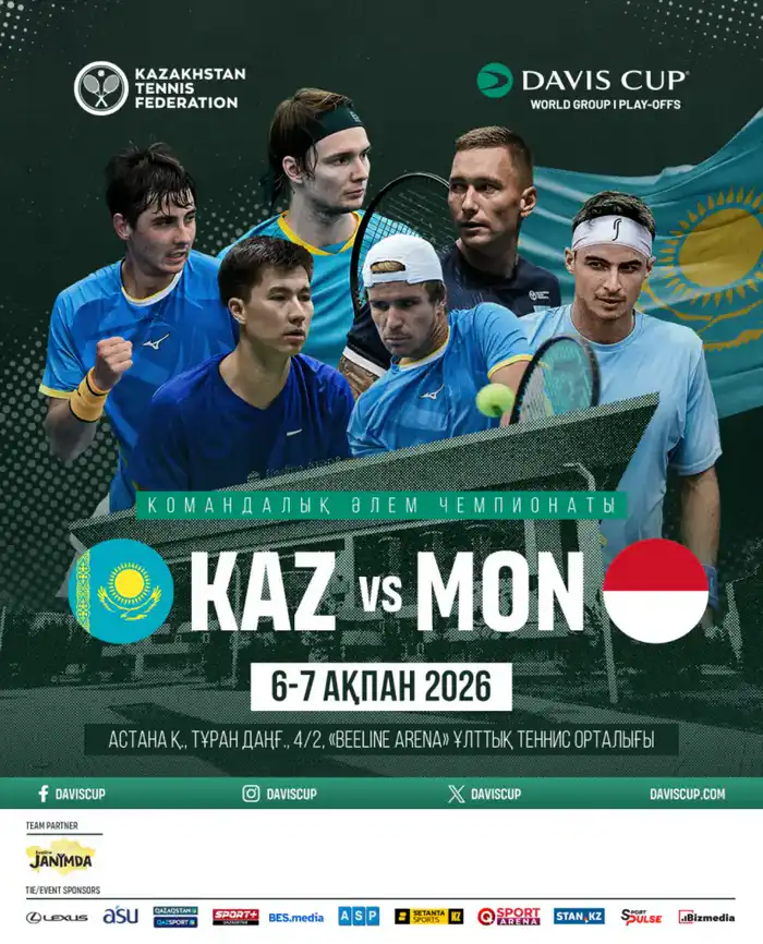 Кубок Дэвиса квалификационный раунд Казахстан Монако матчи Астана {city2}