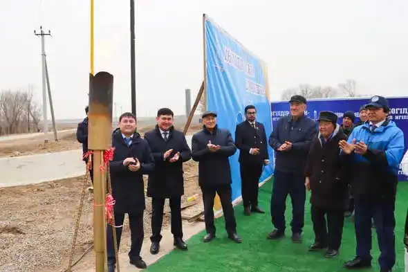 ТУРКЕСТАН: ГАЗИФИКАЦИЯ РАЙОНА ОРДАБАСЫ ВЛИЯЕТ НА 150 АБОНЕНТОВ {city2}