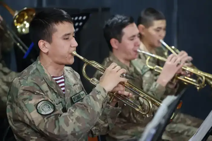 Служба как путь к мечте: военнослужащий Национальной гвардии реализовал мечту о военном оркестре (2)