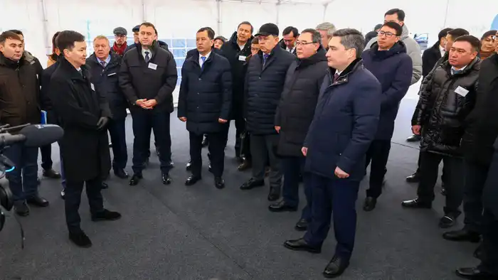 Исполнение поручений Президента: Олжас Бектенов ознакомился с инвестиционными и инфраструктурными проектами города Алатау (2)