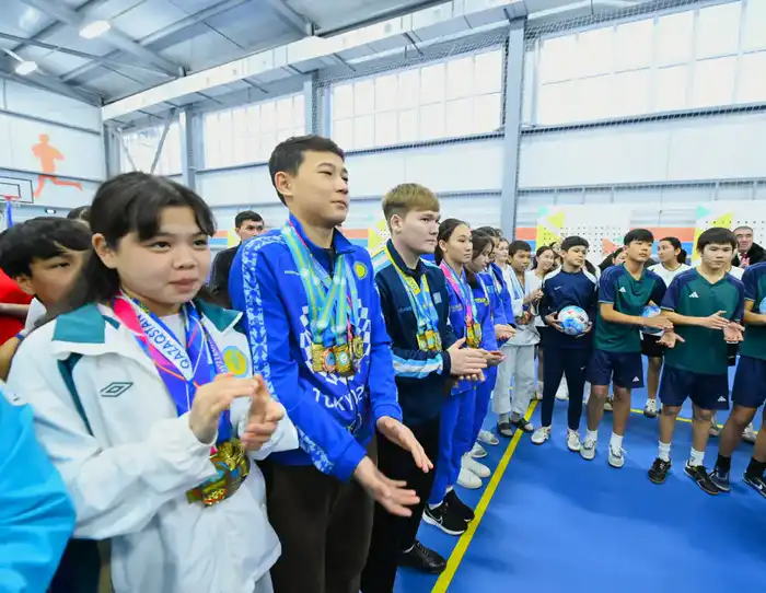 В селе Бекарыстан би Казалинского района открылся физкультурно-оздоровительный комплекс (10)