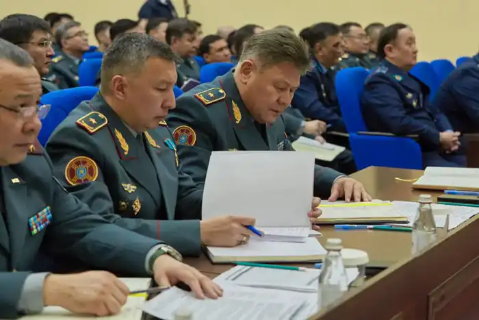 В Национальной гвардии МВД РК состоялся военный совет по итогам года и задачам на будущее {city2}