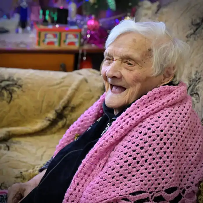 Семейные ценности и долголетие: 100-летний юбилей ветерана Великой Отечественной войны Марии Матюшиной {city2}