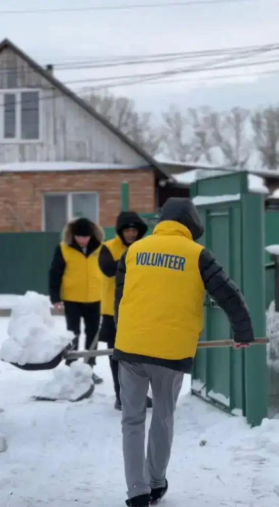 Молодёжь Казахстана поддержала волонтёрскую инициативу, стартовавшую в ВКО (2)