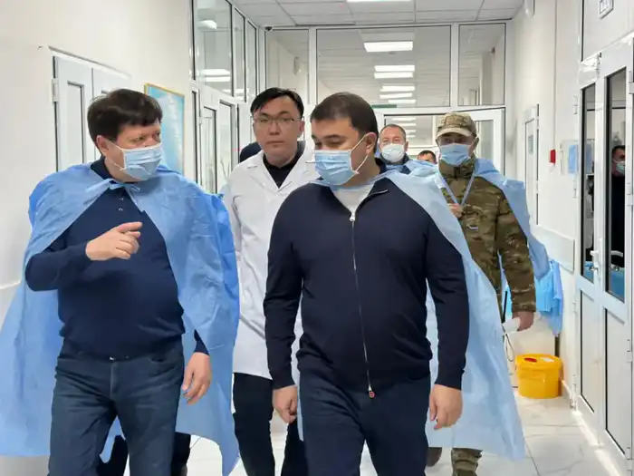 В городе Кентау в заведении общественного питания произошёл пожар (2)