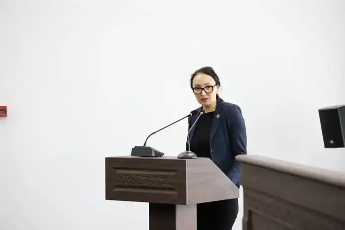 Магистранты Академии правосудия при Высшем Судебном Совете приняли участие в выездной лекции, проведённой в Кассационном суде по гражданским делам (4)