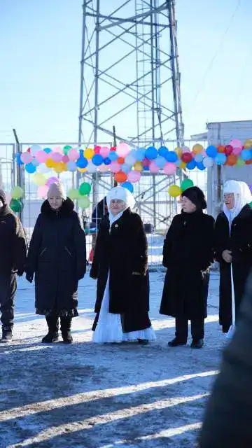 В Зайсанском районе завершено возведение антенно-мачтового сооружения (3)
